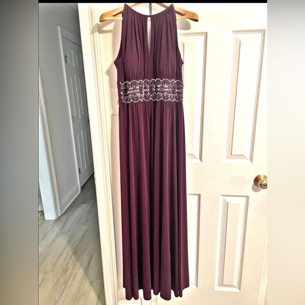 Eggplant Long Formal Dress, NWT